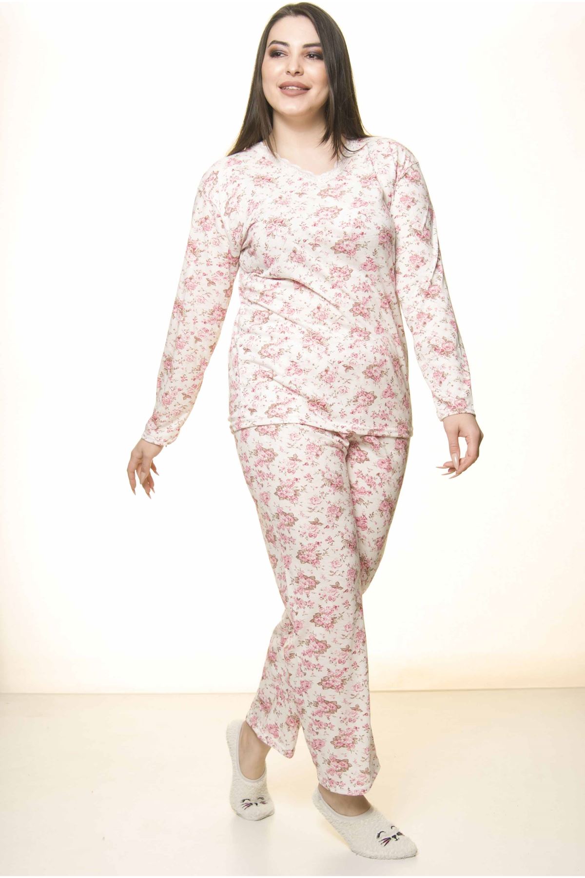  Geniş Kesim Pijama Takımı 31A-1557