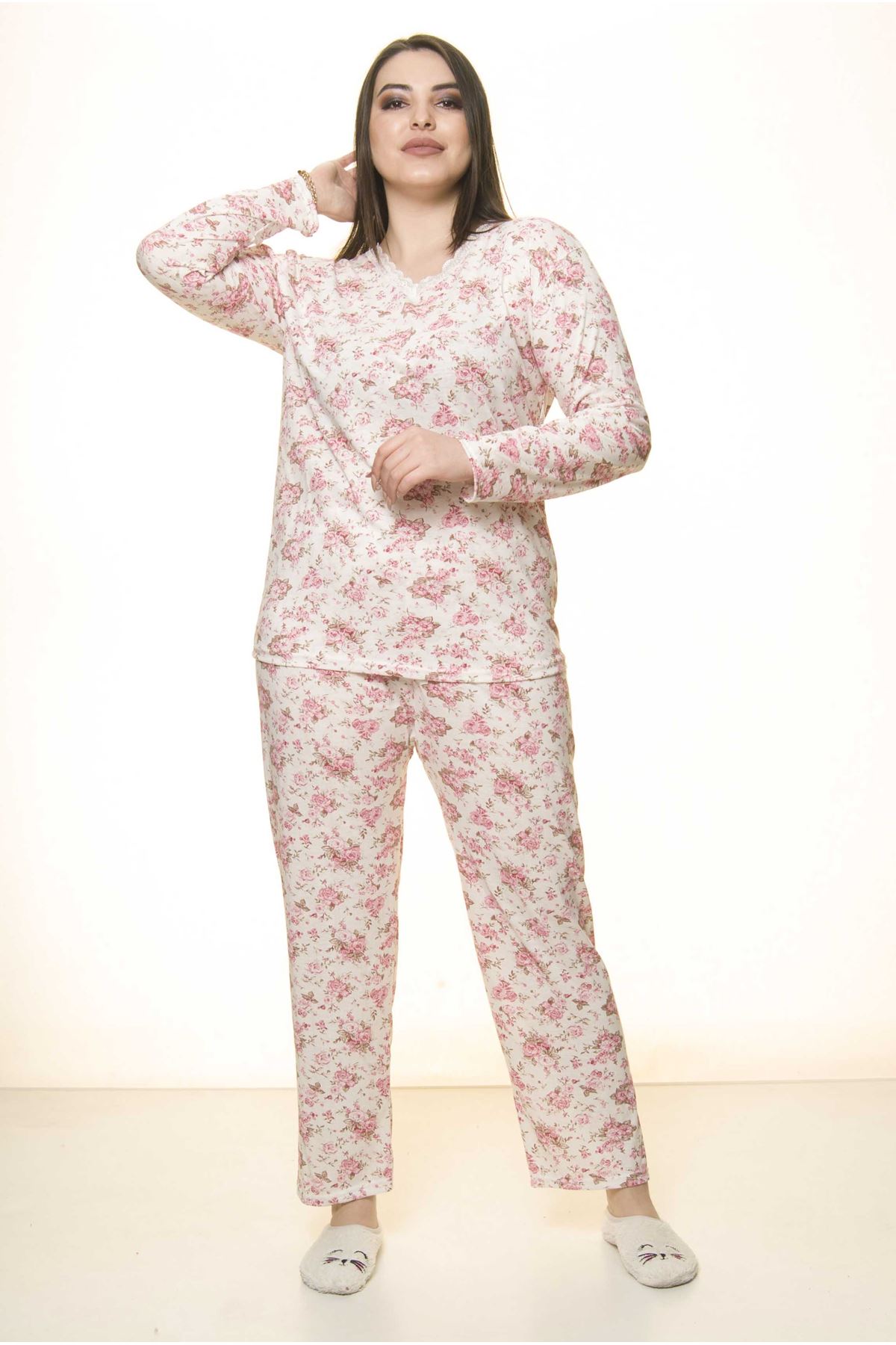  Geniş Kesim Pijama Takımı 31A-1557