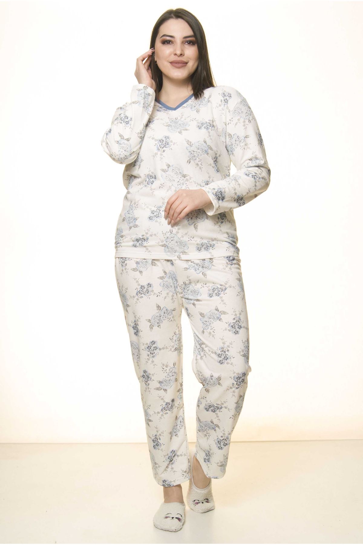  Geniş Kesim Pijama Takımı 31A-1555